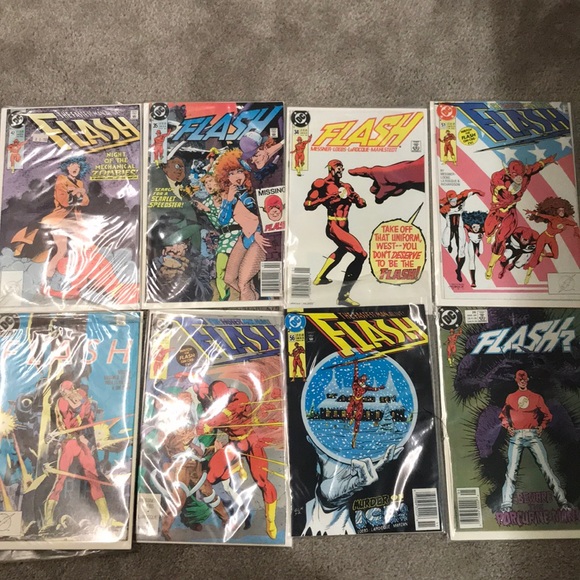 DC Comics Other - Old school flash comic bundle